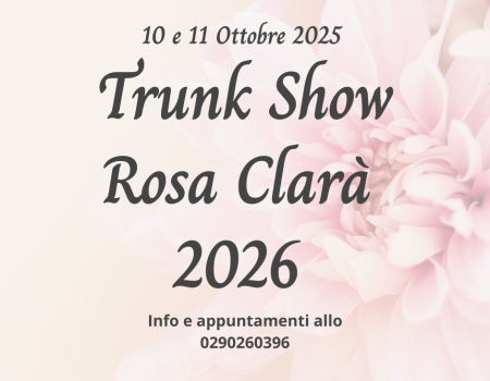 Trunk Show Rosa Clarà 2026